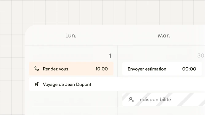 Illustration Votre calendrier