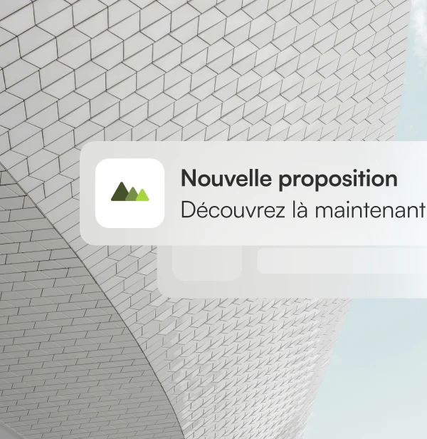 Illustration Notification de propositions